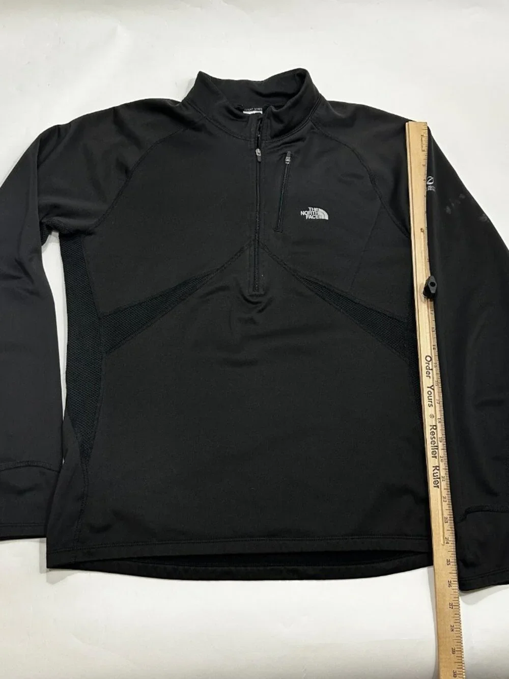 The North Face Flight Series 1/4 Zip Pullover Men's Large Black Running Jacket